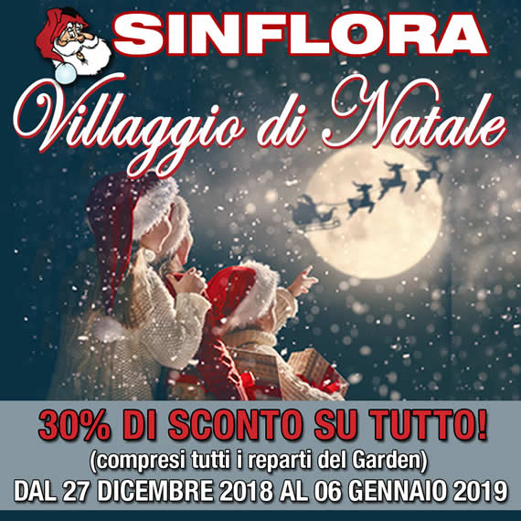 SCONTO 30 newsletter 2018