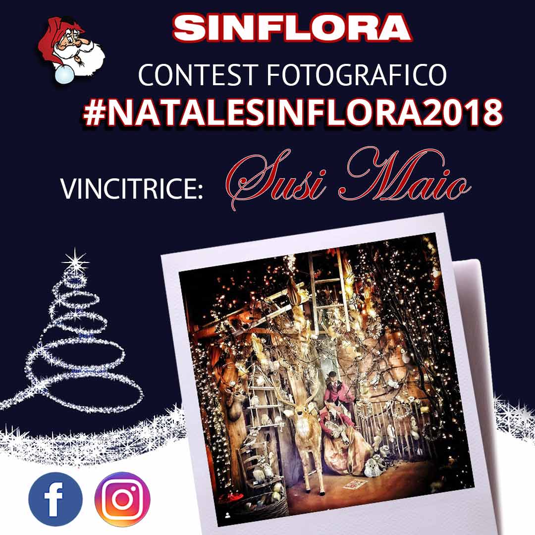 Risultati del Contest fotografico NATALE SINFLORA 2018!