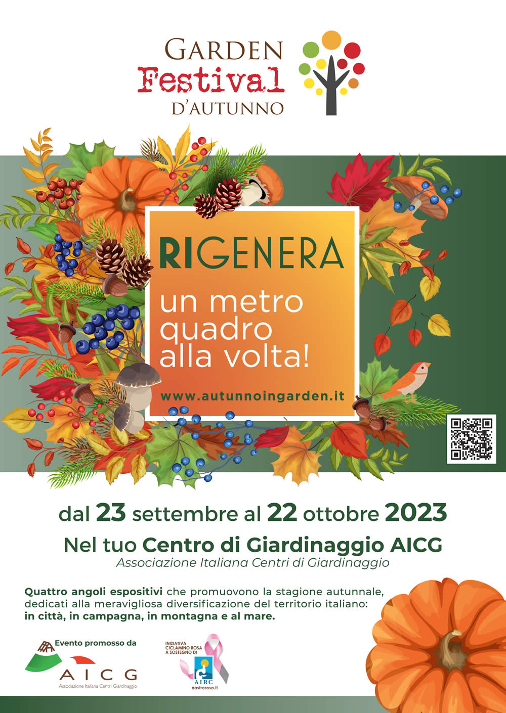 locandina garden festival d autunno 2023