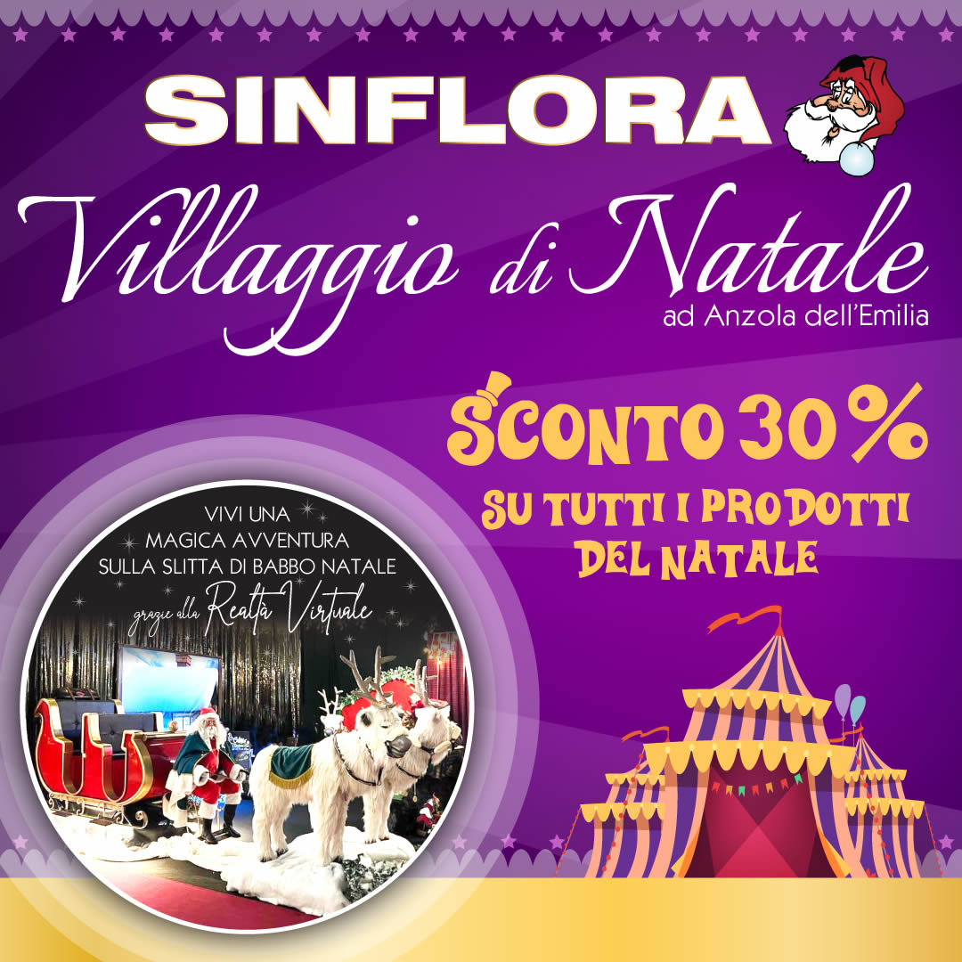 Villaggio di Natale 2023 Sinflora