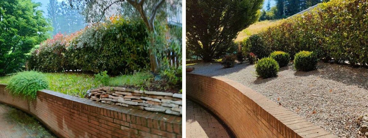 Realizzazione giardino con area living Bologna