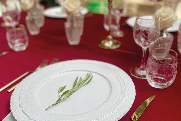 Wedding simply red Bologna