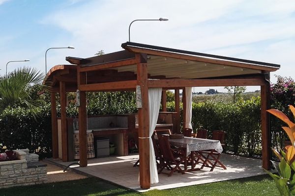 Pergole e arredo giardino realizzazioni Bologna e provincia