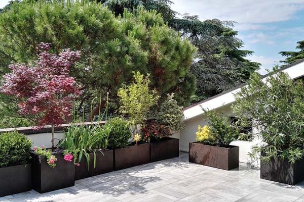 Progettazione e realizzazione terrazzi Sinflora garden center