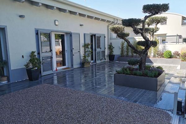 Progettazione e realizzazione terrazzi Sinflora garden center