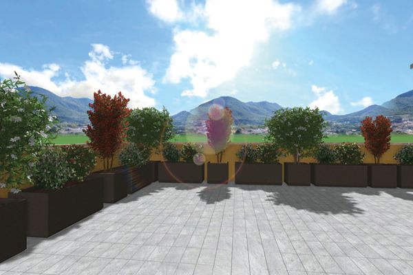 Progettazioni spazi verdi Bologna e provincia realizzate da Sinflora garden center