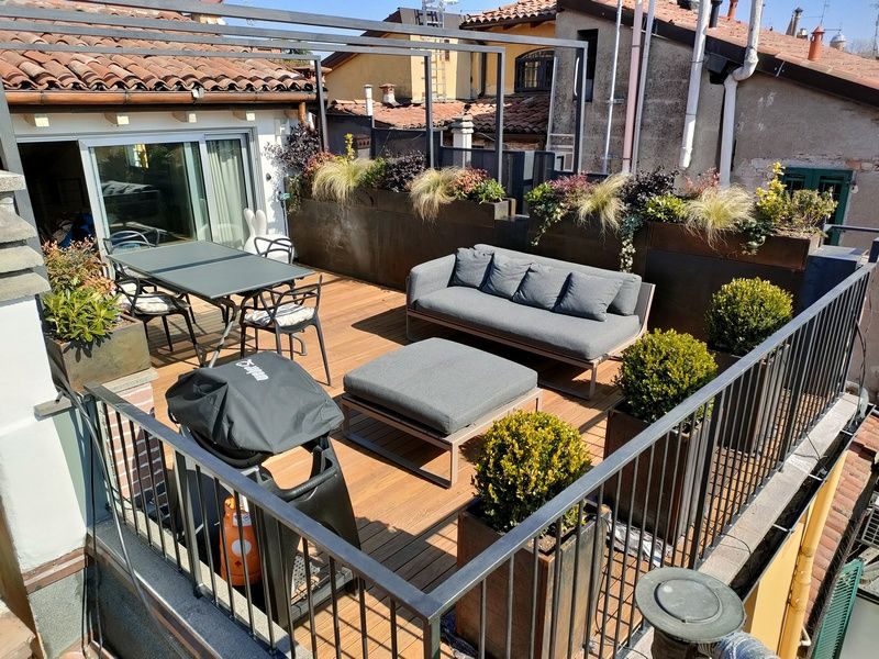 Realizzazione terrazzo sui tetti di Bologna