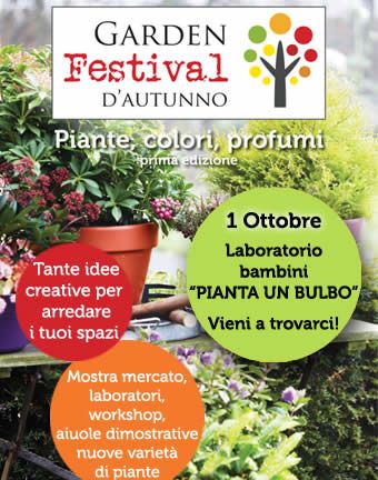 Garden Festival Autunno 2016 - PIANTA UN BULBO 01 10 2016