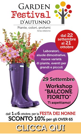 Garden Festival Autunno 2018 - BALCONE FIORITO IN AUTUNNO 29 09 2018