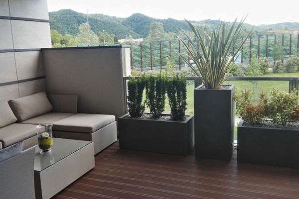 Progettazione e realizzazione terrazzi Sinflora garden center