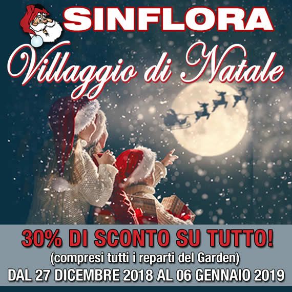 Sconti 30% dal 27/12/2018 al 06/01/2019