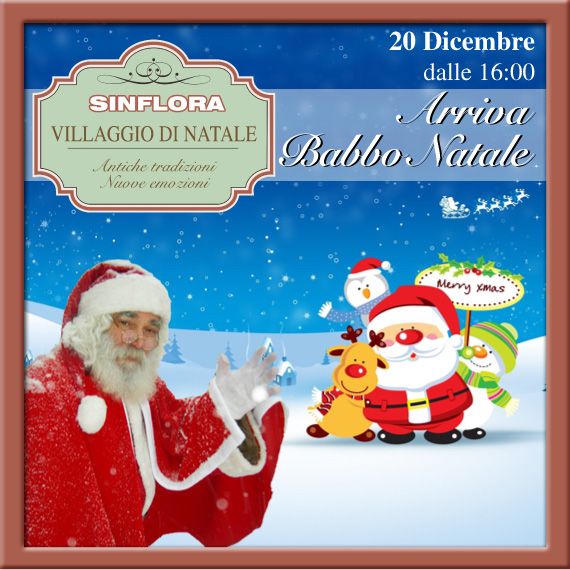 Arriva Babbo Natale - 20 Dicembre dalle ore 16:00