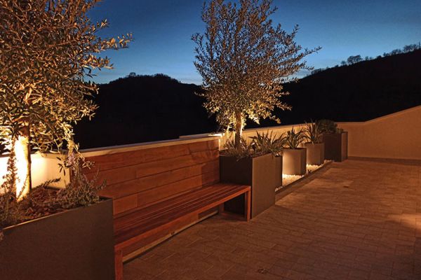 Progettazione e realizzazione terrazzi Sinflora garden center